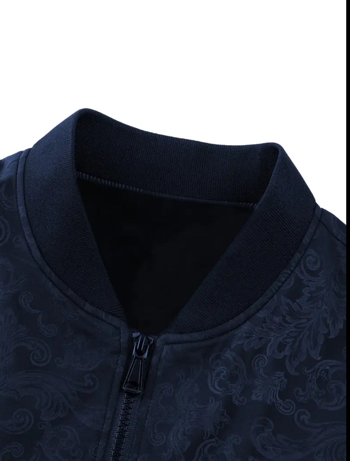 Men'S Casual Bomber Jacket with Phoenix Print, 97% Polyester 3% Spandex, Windproof for Spring & Fall, Baseball Collar, Zip-Up Design, Windbreaker Jacket