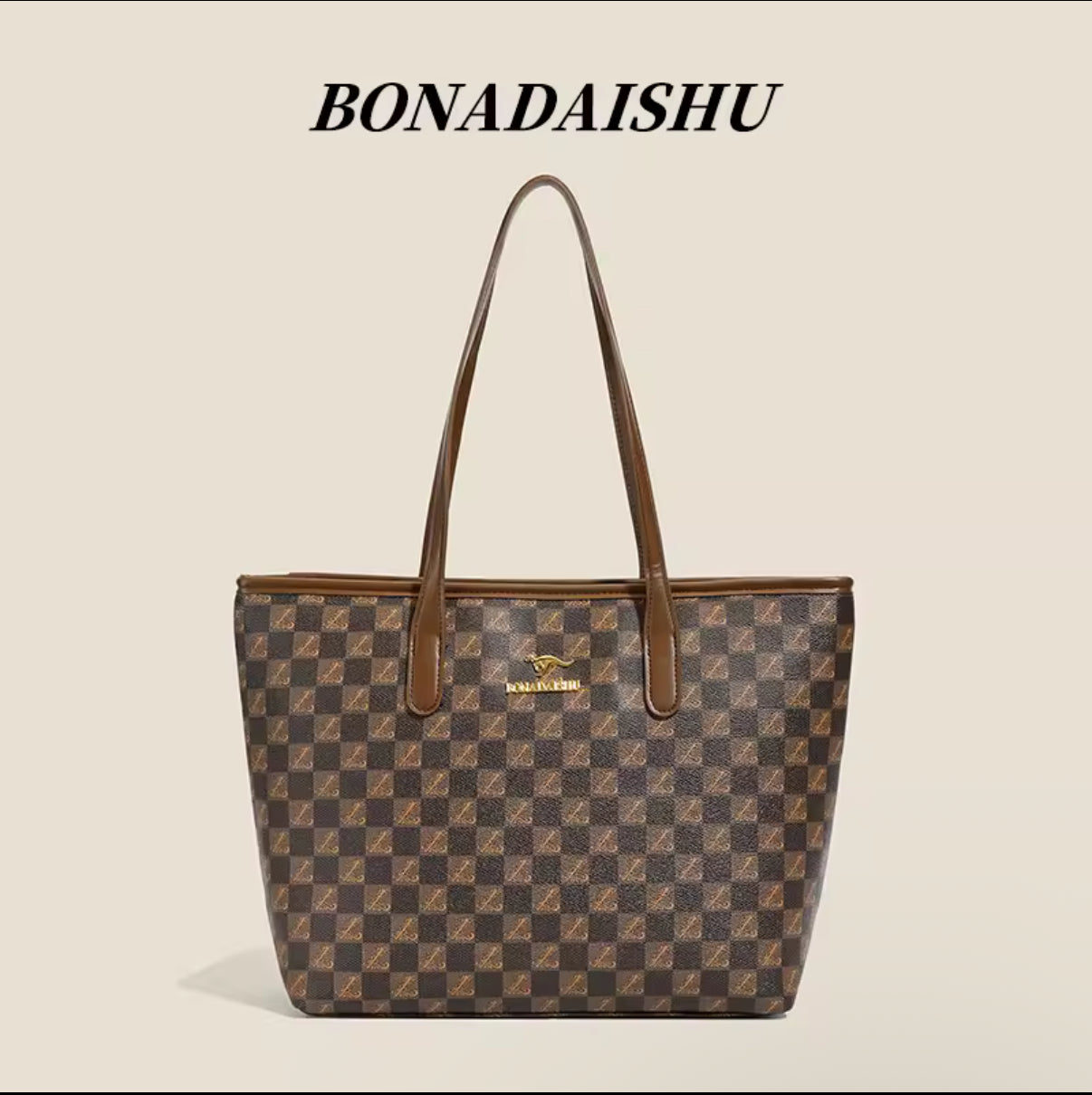 Retro vintage floral classic fashionable handbag with large capacity, elegant and easy to match underarm single shoulder bag