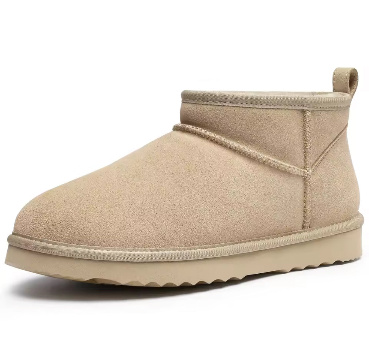 Crestar Winter Women Suede Mini Boots Lady Girls Fashion Fuzzy Boots Comfort Snow Boots Fur Line House Shoe Outdoor Classi Boots