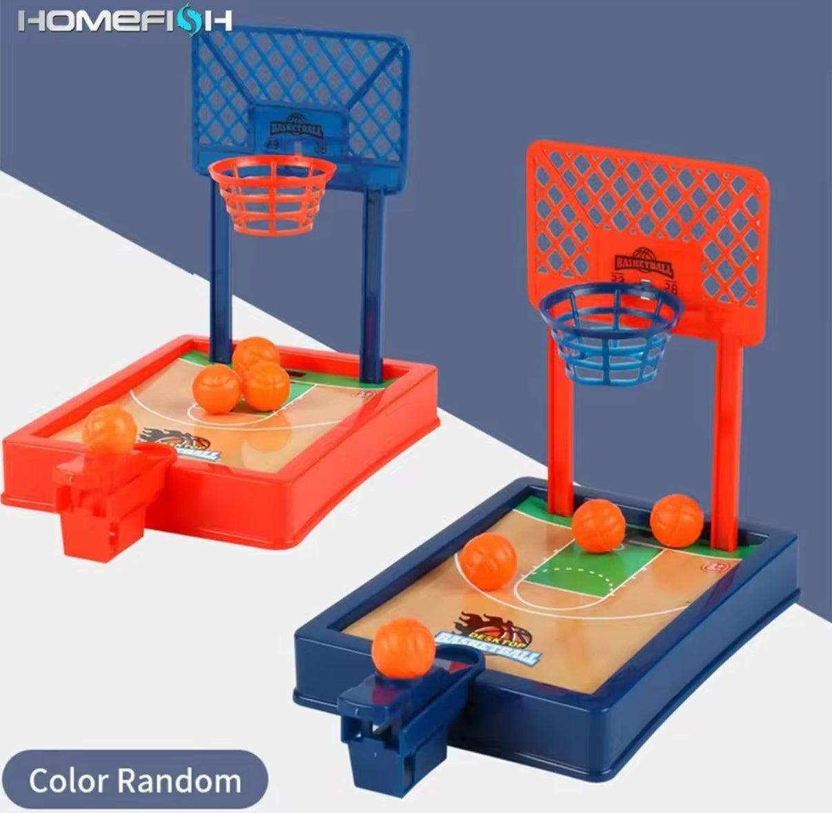 Mini basketball machine desktop portable travel or office game set, suitable for indoor or outdoor use. Fun toys Christmas gifts