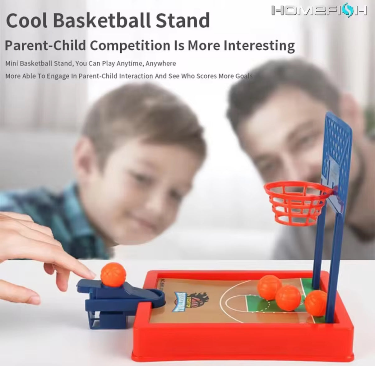 Mini basketball machine desktop portable travel or office game set, suitable for indoor or outdoor use. Fun toys Christmas gifts