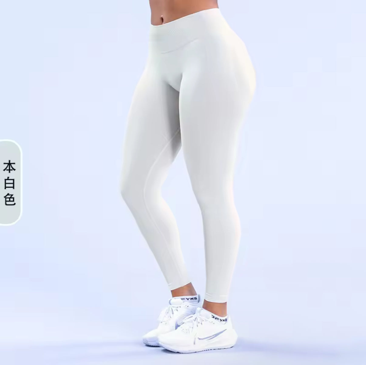 TEVEO Leggings With Logo Scrunch Seamless Yoga Women Legging Gym Sports Pants Low Ribbed Band High Stretch Fitness Tights Pant