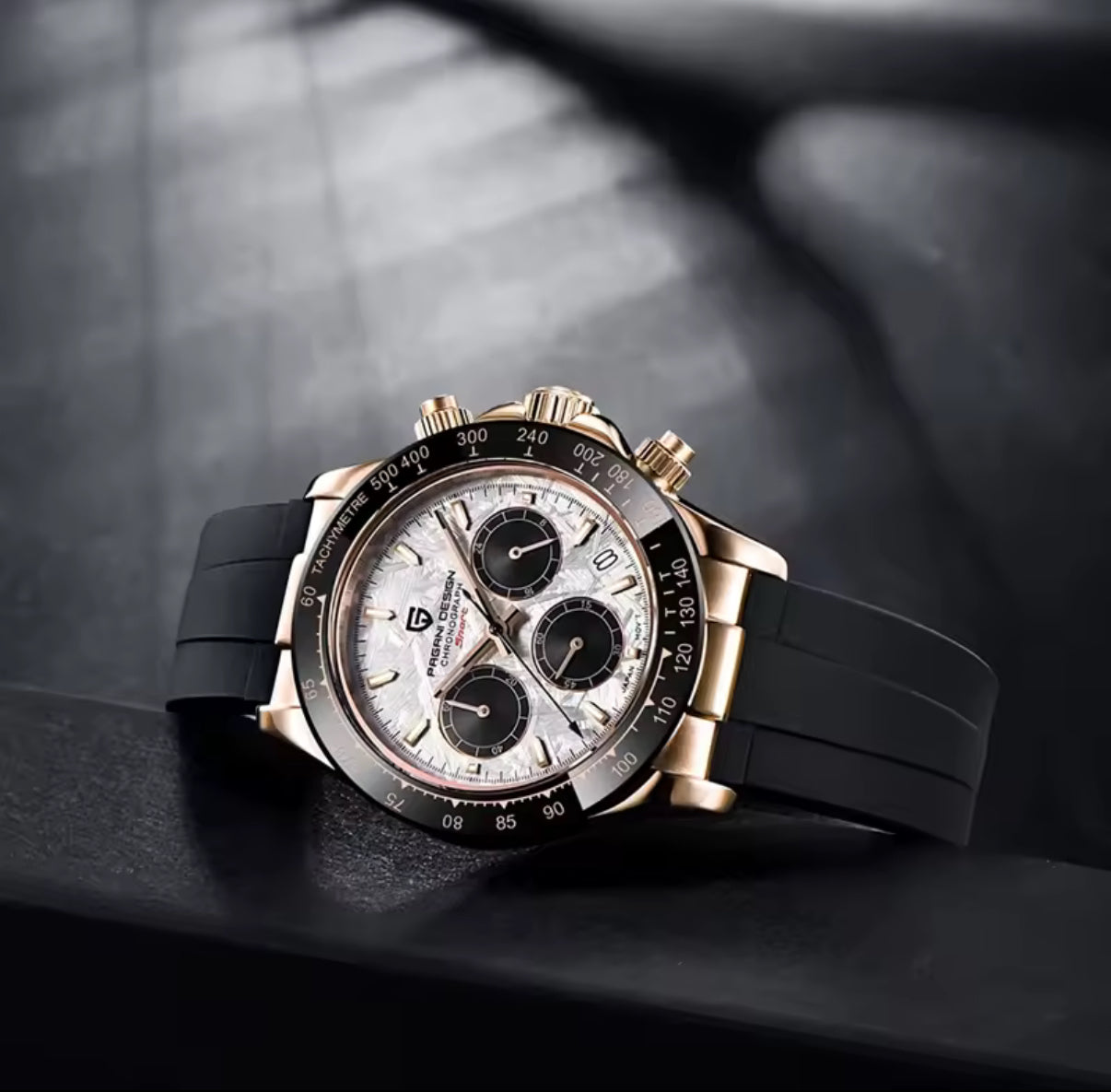 40mm New V2 PAGANI DESIGN Men's Quartz Watches Sapphire Retro Chronograph Stainless Steel Waterproof Watch Men Relogio Masculino