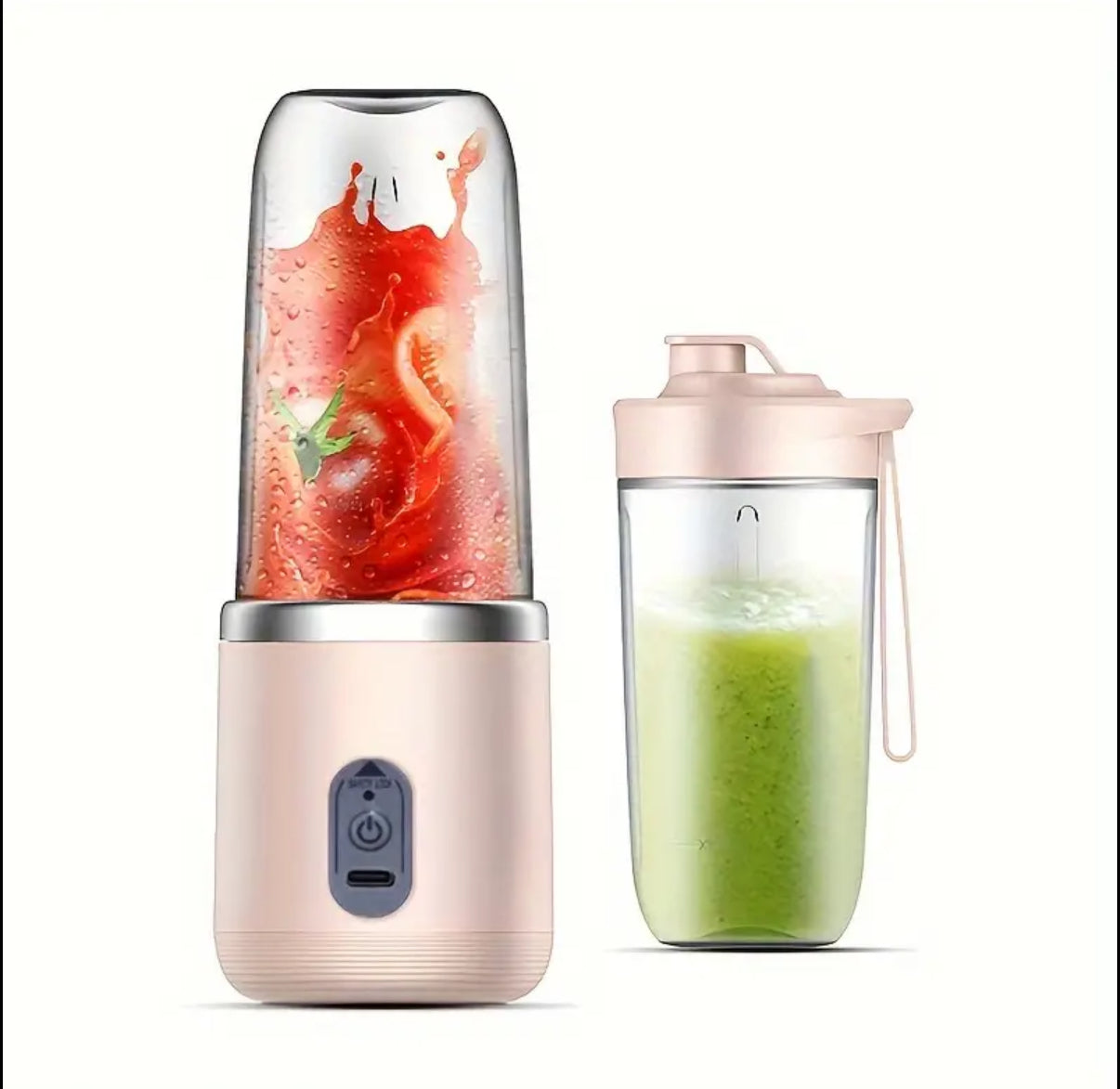 Portable Multi-Function Juicer with Rechargeable Battery - Compact Food-Grade PP Cup, Ideal for Home and On-the-Go Use, Cross-Border Wholesale, Juicing Station|Compact Juicer|Durable Plastic