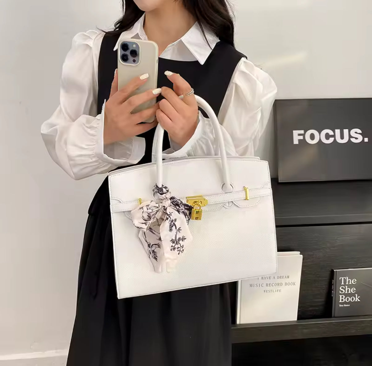 Durable Leather Handbags For Women Luxury Brand Inspired Crossbody Shoulder Bag With Adjustable Chain Strap Ladies Purse