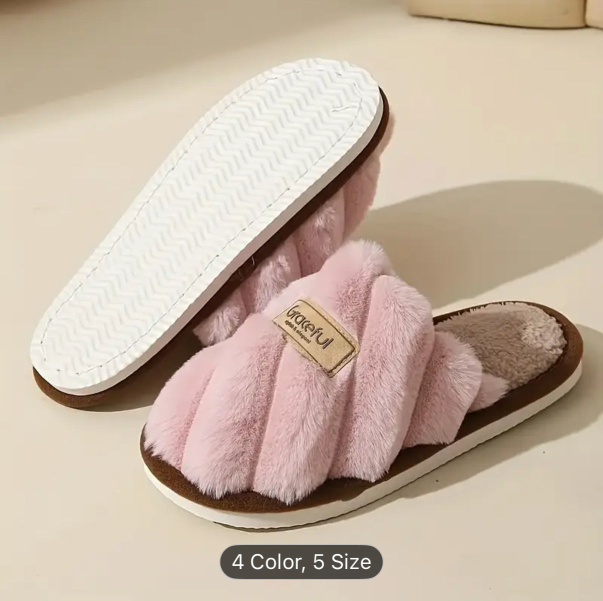 Women'S Soft Indoor Striped EVA Slippers - Comfortable, Quiet, and Comfortable for Home or Casual Wear, All-Season Use, Fabric Upper and Insole, EVA Sole, Slip-On Design, Allseason Slippers | Stripe Pattern | EVA Sole Slippers, Cute Slipper