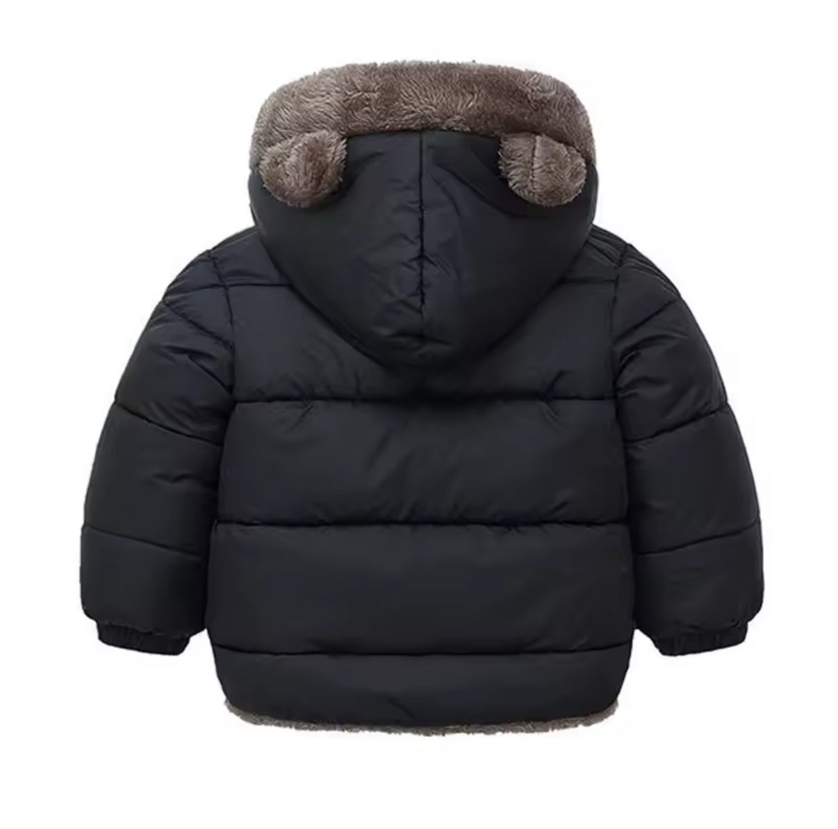 Boys Girls Thick Jackets Winter Kids Padded Fleece Warm Coats Children Hooded Cotton Outerwear Kids Clothes Cashmere Snowsuit