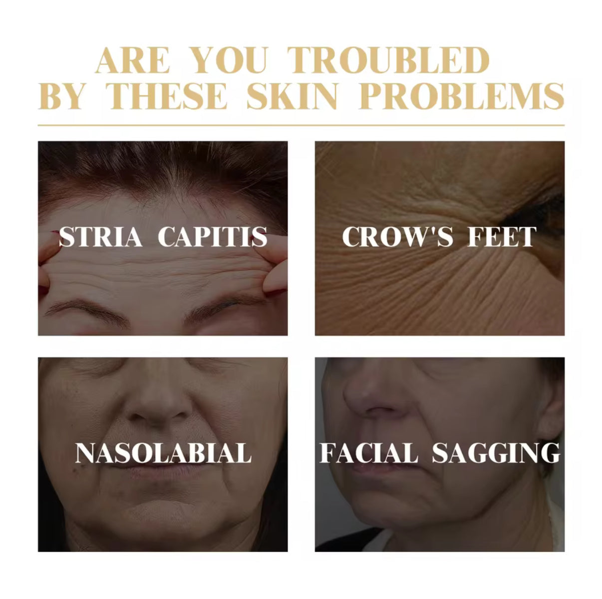 LAIKOU 24K Gold Snail Collagen Peel Off  Tearing Face Mask Deep Cleansing Remove Blackhead Face Care 50g 3 pack