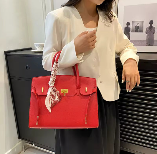 Durable Leather Handbags For Women Luxury Brand Inspired Crossbody Shoulder Bag With Adjustable Chain Strap Ladies Purse