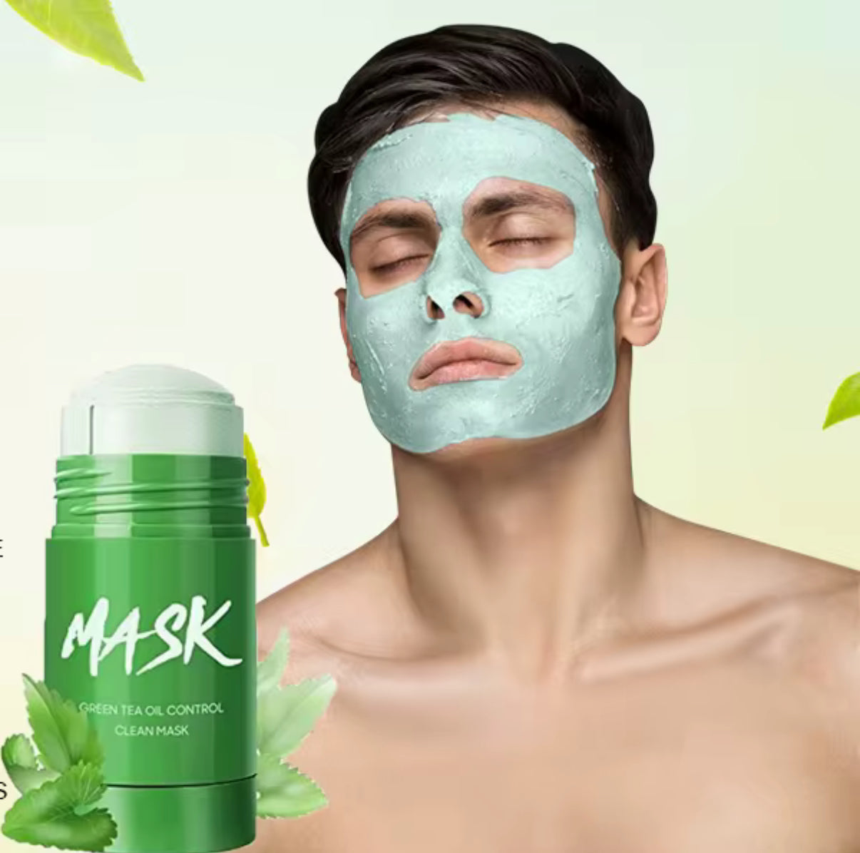 Green Tea Eggplant Facial Clay Mask Stick
Purifying Deep Cleansing Removal Blackheads Acne
Anti Blemish Cleanser Stick for Face