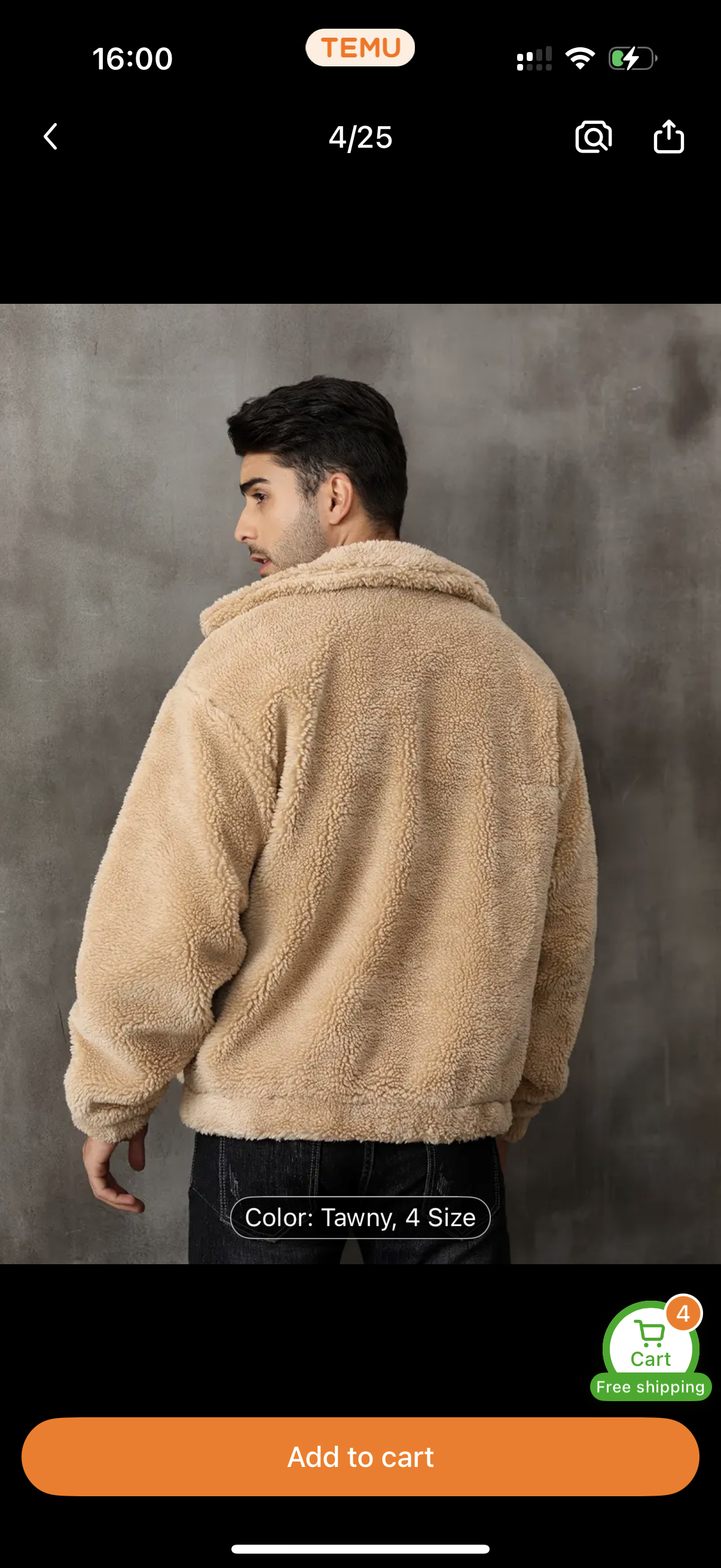 RELISH NOLESS Men's Casual Fleece Jacket - Warm, Zip-Up Winter Coat with Stand Collar & Pockets