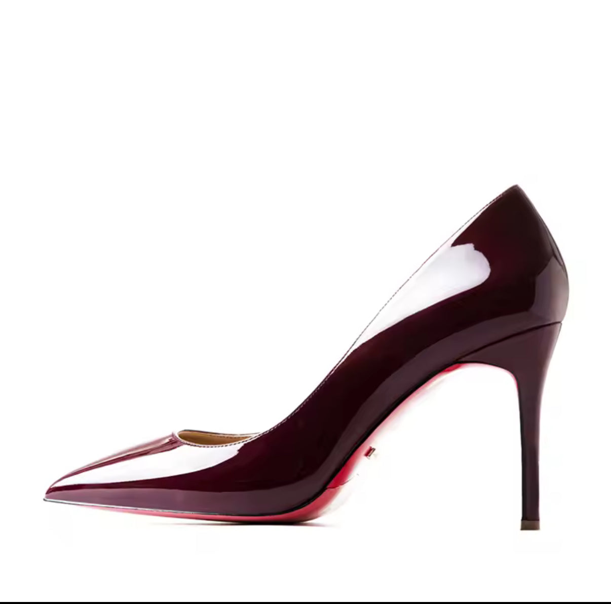 Women Heels 2025 Trend Pointed Toe Red Bottom Stiletto Pumps Luxury Comfortable Elegant High Heels 12cm Sexy Party Wedding Shoes