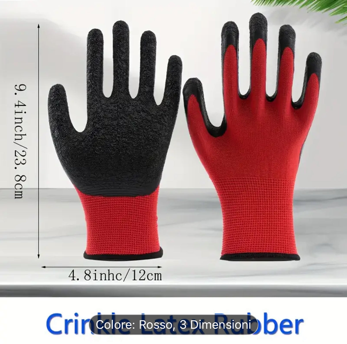 1/3/5/7/10 Pairs Wholesale Bulk Grip Upgrade, Enhanced Friction Texture, Tear-Resistant, Ideal for Factory Gardening
