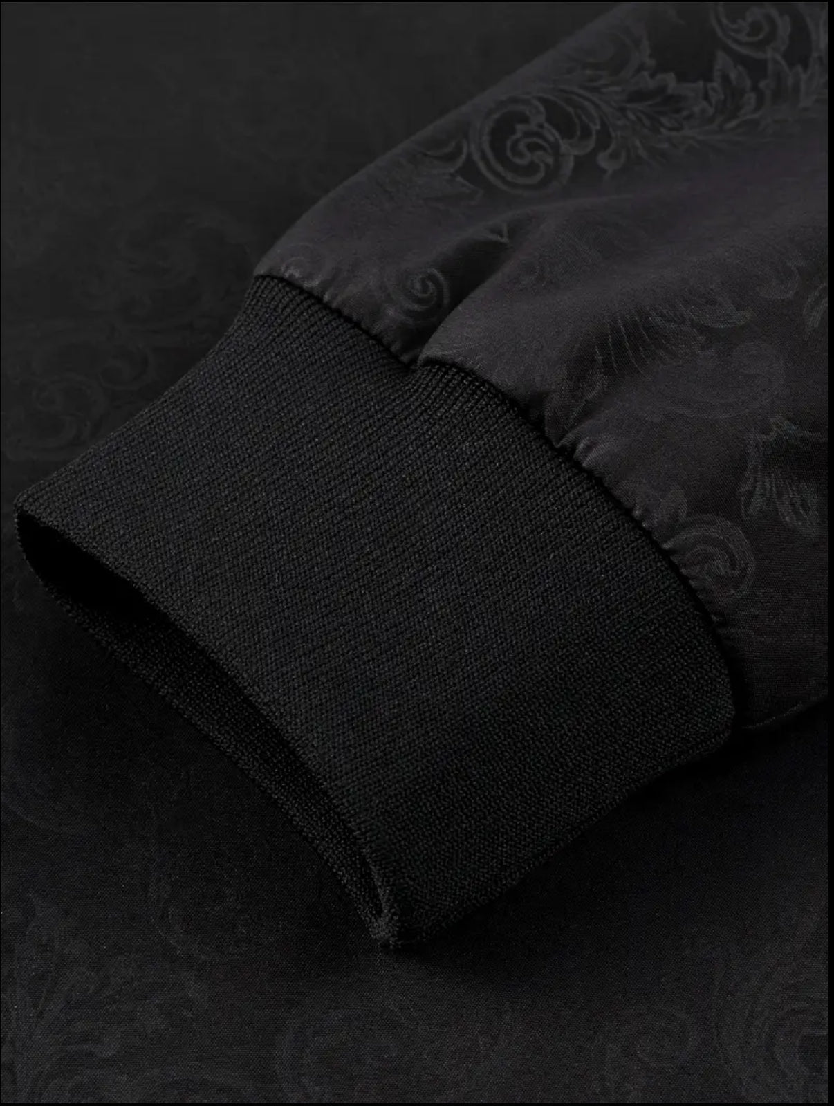 Men'S Casual Bomber Jacket with Phoenix Print, 97% Polyester 3% Spandex, Windproof for Spring & Fall, Baseball Collar, Zip-Up Design, Windbreaker Jacket