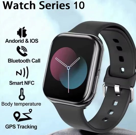 2025 Series 3 Watch 10 GPS Smart Watch Memory Music Video Bluetooth Call Heart Rate Waterproof NFC Smartwatch For Android IOS